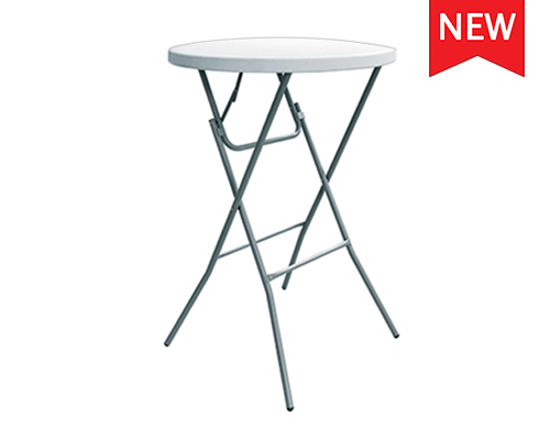 Table Pliable Ronde mange debout Bar Dia. 80cm