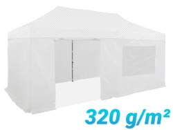 Pack Latéral 4 côtés 3x6m 320g/m² Blanc