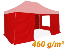 Pack Latéral 4 cotés 3x4.5m 460g/m² (ignifugé M2 pour le Blanc)