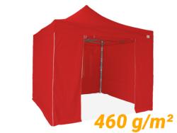 Tente Pliante PRO ALU 45mm PREMIUM 4x4M + Pack Latéral 1 Porte / 3 Pleines