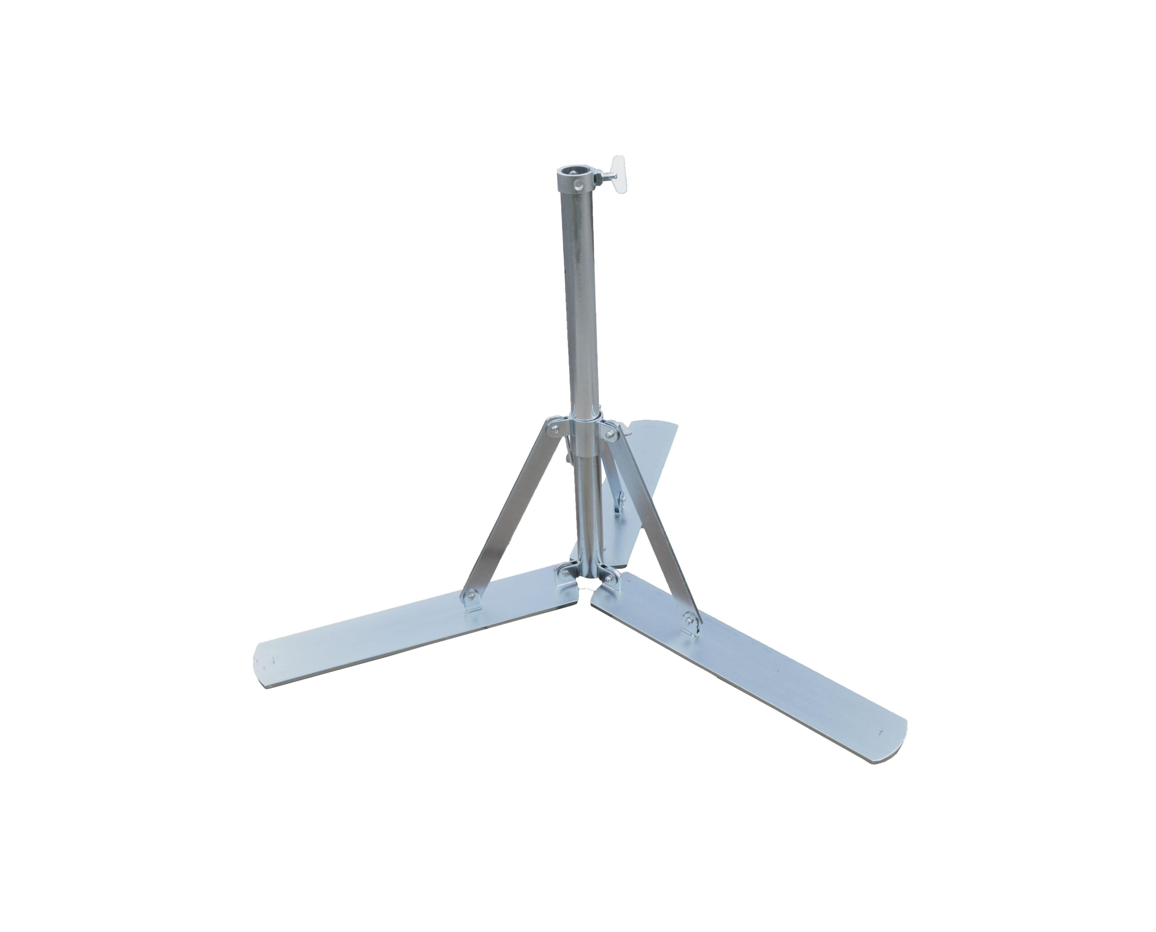 Pied de parasol de marché télescopique 2.5 x 3M