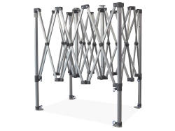 Tente Pliante 2x3m Alu 45mm - Bâche 400g/m² 