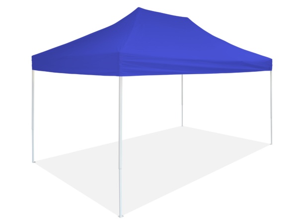 Barnum pliant Acier 30mm - 3x4.5m Bleu